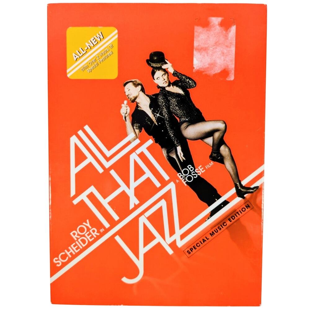 All That Jazz DVD 1979 Special Music Edition Bob Fosse Scheider Slipcover NEW